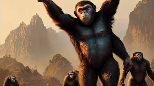 Angry Gorilla Apes City Games screenshot 3