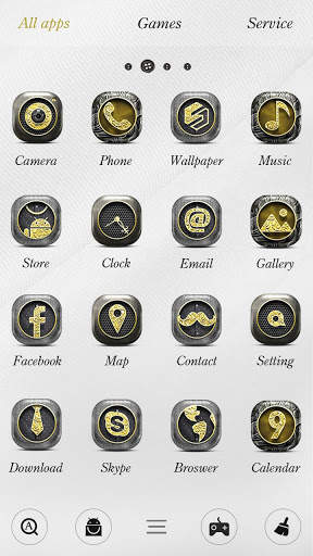 Gentleman Go Launcher Theme screenshot 3