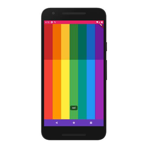 Rainbow Piano screenshot 2