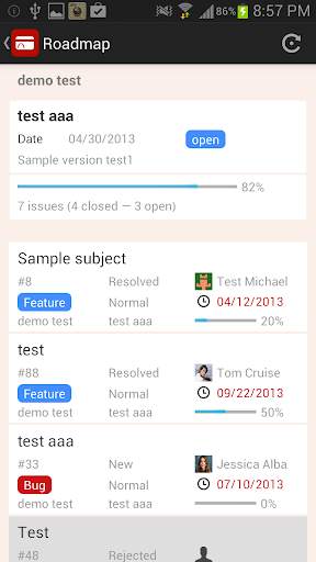 RedminePM - Redmine Client App screenshot 5