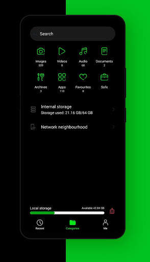 Phantom Dark Green EMUI 10 Theme screenshot 5