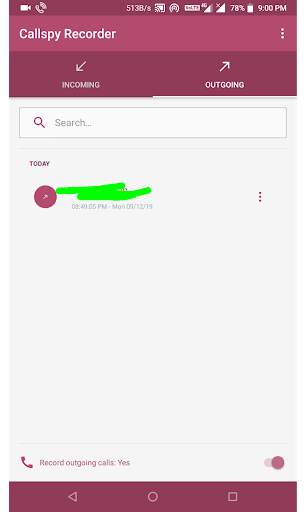 Callspy Pro - Call Recoder screenshot 1