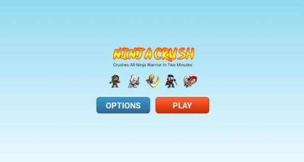 Ninja Warrior Crush Game screenshot 1