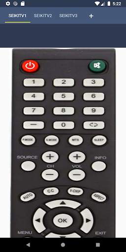 Seiki TV Remote Control screenshot 2