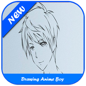 Drawing Anime Boy icon