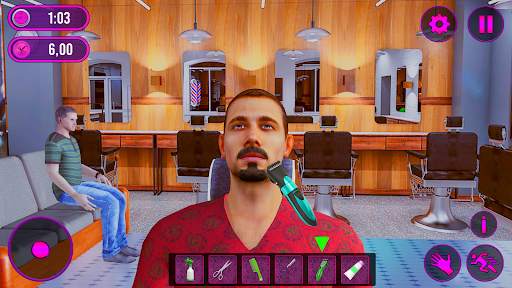 Haircut barber shop simulator screenshot 2