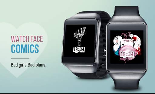 Mad Love - Comics Watch Face screenshot 8