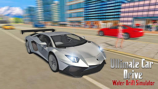 Ultimate Car Drive: Water Drift Simulator screenshot 1
