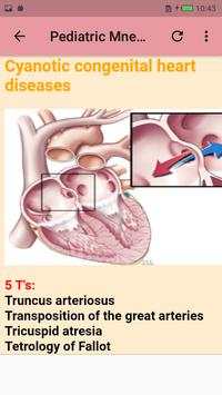 Pediatric Mnemonics screenshot 1