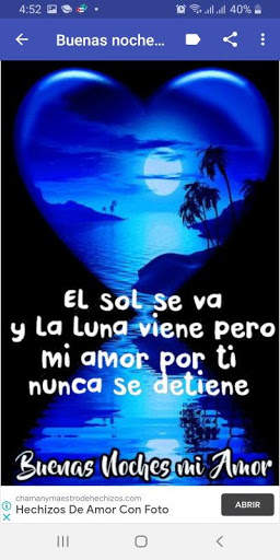 Buenos días, buenas noches amor 6 تصوير الشاشة
