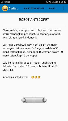 1000  Cerita Lucu Jaman Now screenshot 3