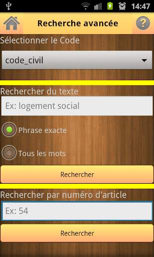 Code Civil et Pénal screenshot 5