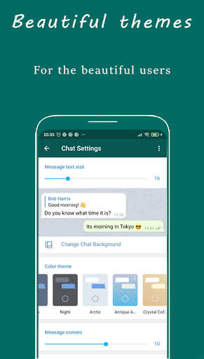 Plos Messenger screenshot 2