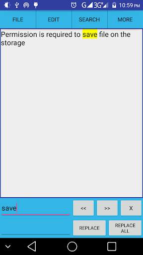Notepad screenshot 3