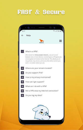 MiniFox - Free VPN (unlimited - fast - secure) screenshot 4