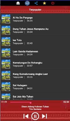 Lagu Rohani Kristen Batak Offline screenshot 2