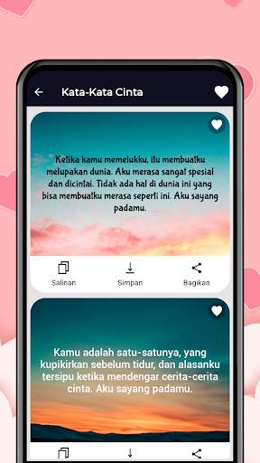 Pesan keinginan Koleksi SMS screenshot 7