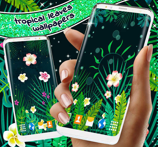 Jungle Leaves Live Wallpaper screenshot 2