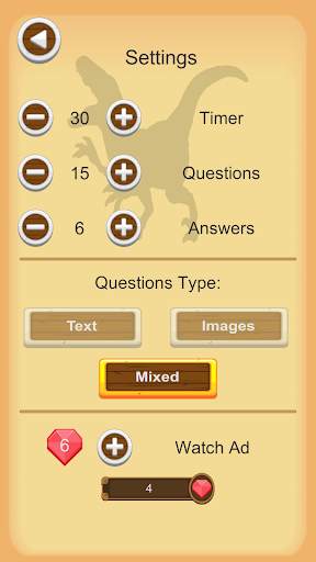 Dinosaurs Quiz screenshot 3