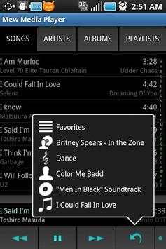 Mew Media Player screenshot 5