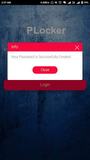 Password Locker App screenshot 1