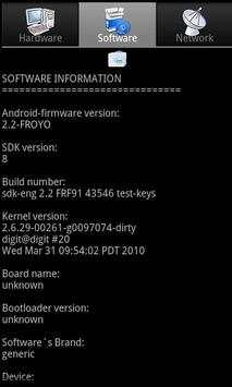 My info screenshot 2