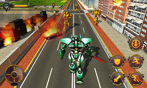 Futuristic Robots War Hero 3D screenshot 3