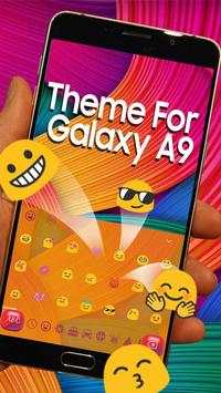 Keyboard Theme For Galaxy A9 screenshot 2