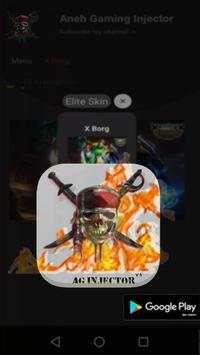 Hints for ag injector: unlock ML & FF skins screenshot 2