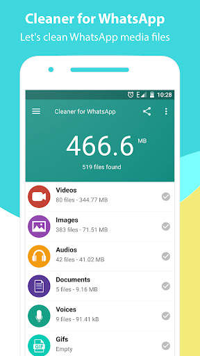 Cleaner for WhatsApp screenshot 1