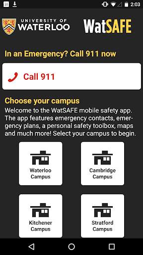 WatSAFE screenshot 1