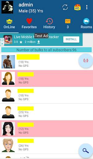 Random Chat (worldwide) screenshot 1