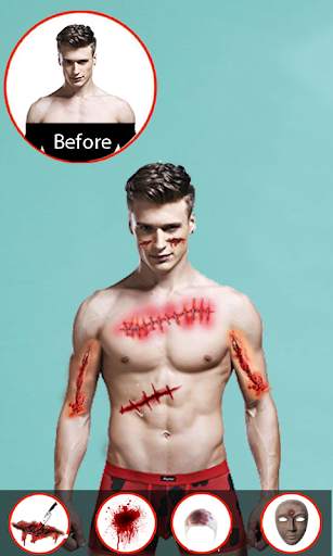 Injury Wound Photo Editor – Fake Injury Effects screenshot 1