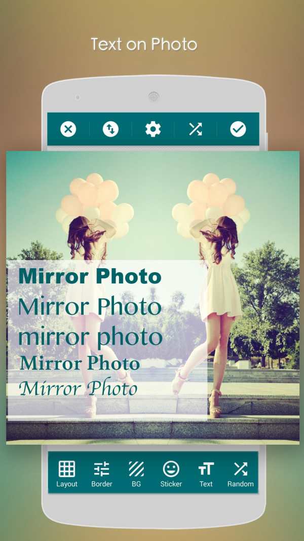Mirror Photo:Editor&Collage (HD) screenshot 7