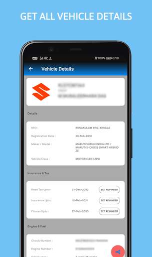 RTO Vehicle information App : RTO Owner Info 2021 screenshot 2