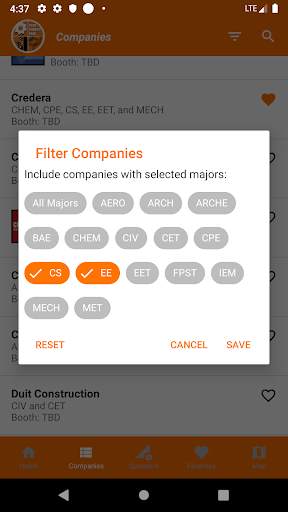 CEAT Career Fair screenshot 3