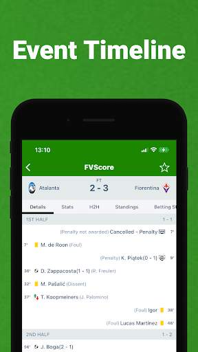 FvScore - Soccer Live Scores screenshot 3