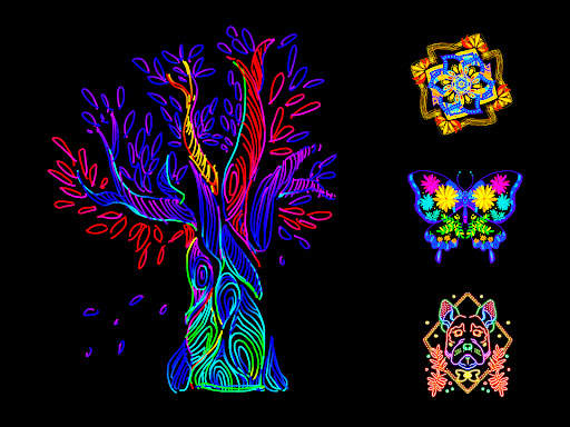 Doodle Master - Glow Art screenshot 16