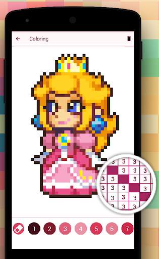 Retro Games Color By Number screenshot 2