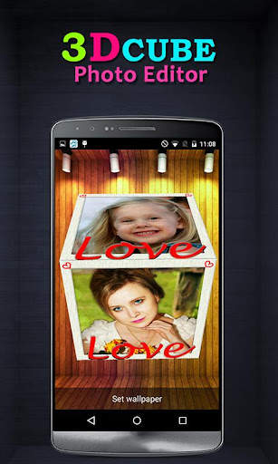 3D Cube Live Wallpaper Editor screenshot 6