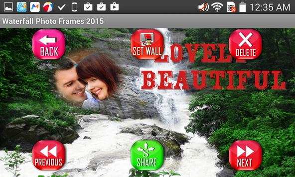 Waterfall Photo Frames 2016 screenshot 7