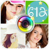 Camera 612 Selfie Beauty أيقونة