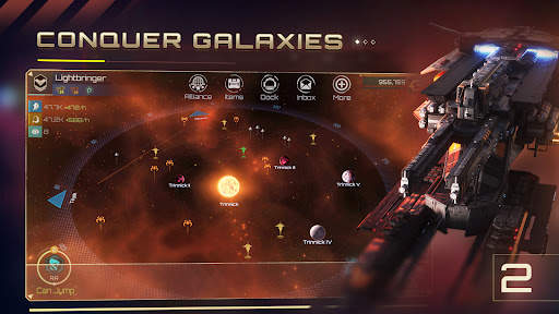 Nova Empire: Space Commander स्क्रीनशॉट 2