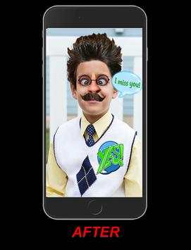 Funny Face  Changer-Men Mustache Photo Editor screenshot 3