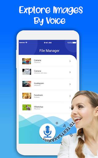 File Manager by Voice – Speech Recognition app screenshot 3