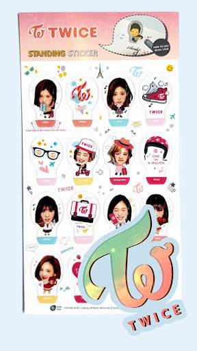 TWICE Stiker for Whatsapp KPOP Idol WAStickerApps screenshot 1