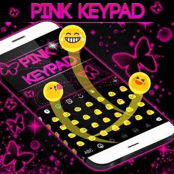 Love Pink Keypad screenshot 2