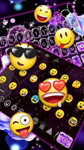 Purple Diamond Rose keyboard screenshot 3