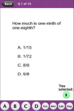 PAPA Math Practice Test Lite скриншот 2