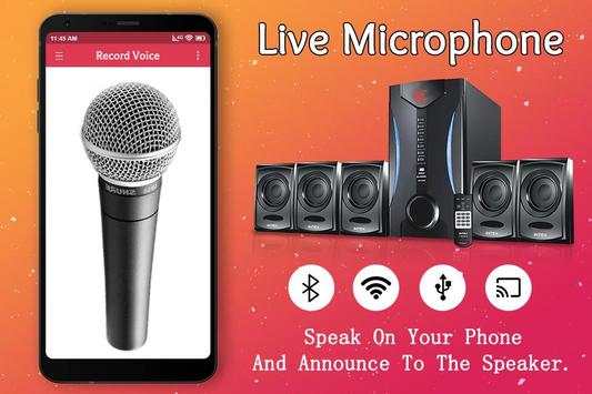 Live Microphone: Mic Announcement screenshot 2